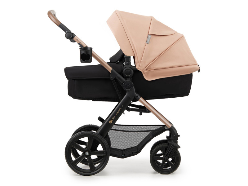 Універсальна коляска 3 в 1 Kinderkraft Moov 2 Sand Beige (KSMOOV02BEGEV00), Фото 12