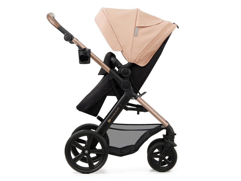 Універсальна коляска 3 в 1 Kinderkraft Moov 2 Sand Beige (KSMOOV02BEGEV00), Фото 13