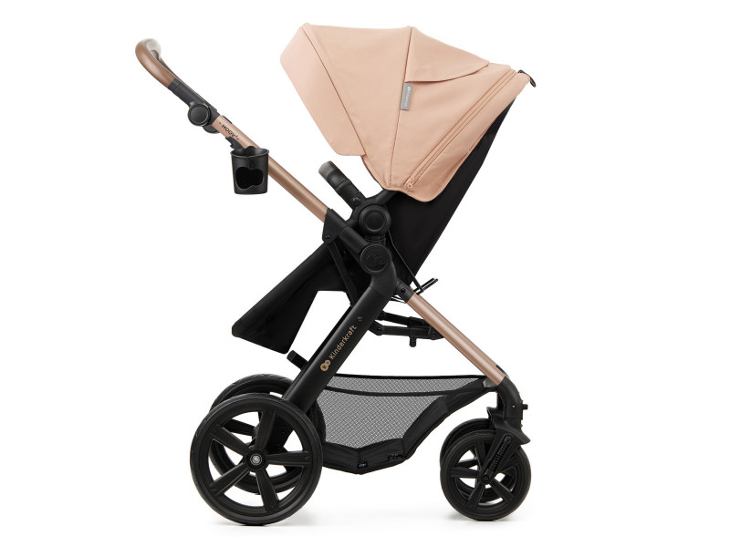 Універсальна коляска 3 в 1 Kinderkraft Moov 2 Sand Beige (KSMOOV02BEGEV00), Фото 18