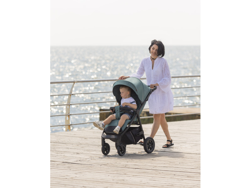 Прогулянкова коляска CARRELLO Bravo CRL-5512 Spring Green NF /1/, Фото 4
