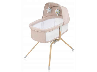 Ліжечко-колискова Lionelo MALIN EVO BEIGE NATURAL