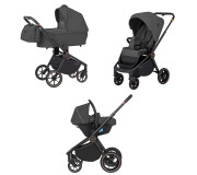 Универсальная коляска CARRELLO Epica CRL-8511/1 (3in1) Iron Grey 2024 /1/