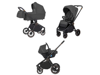Коляска універсальна CARRELLO Epica CRL-8511/1 (3in1) Iron Grey 2024 /1/