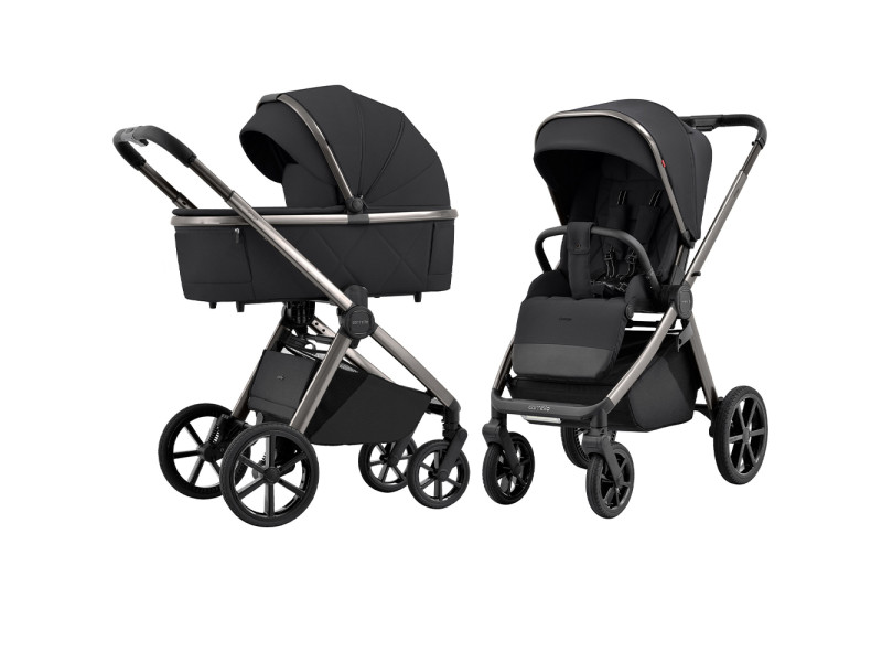Коляска універсальна CARRELLO Omega CRL-6530/1 (2in1) Absolute Black /1/, Фото 4
