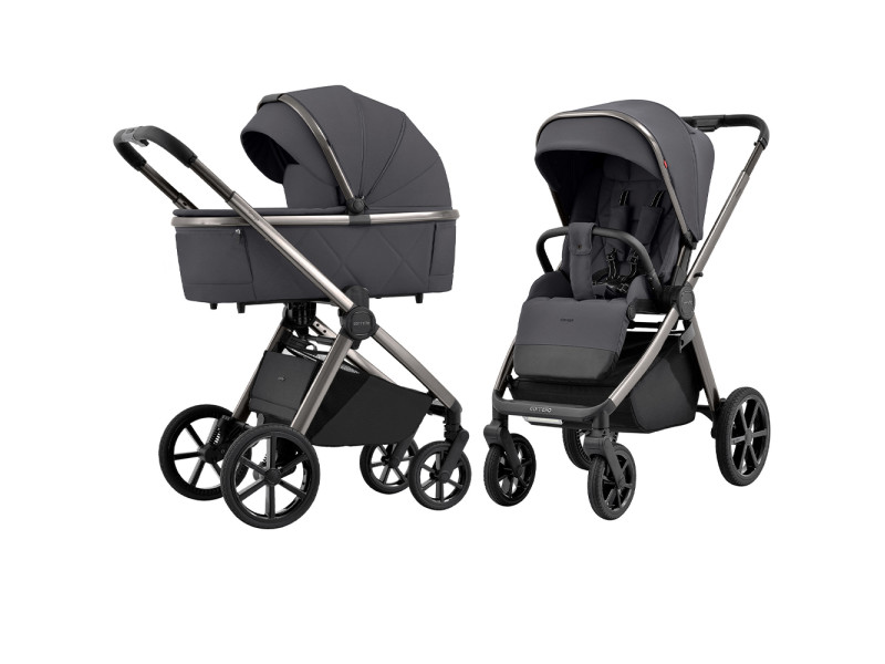 Коляска універсальна CARRELLO Omega CRL-6530/1 (2in1) Excellent Grey /1/, Фото 1