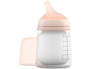 Пляшечка антиколікова ZERO.ZERO, 180 мл, соска адаптивний потік