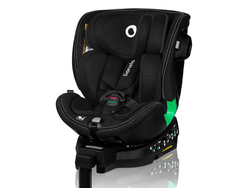 Дитяче автокрісло Lionelo HARMONY I-SIZE BLACK CARBON BAMBOO, Фото 1
