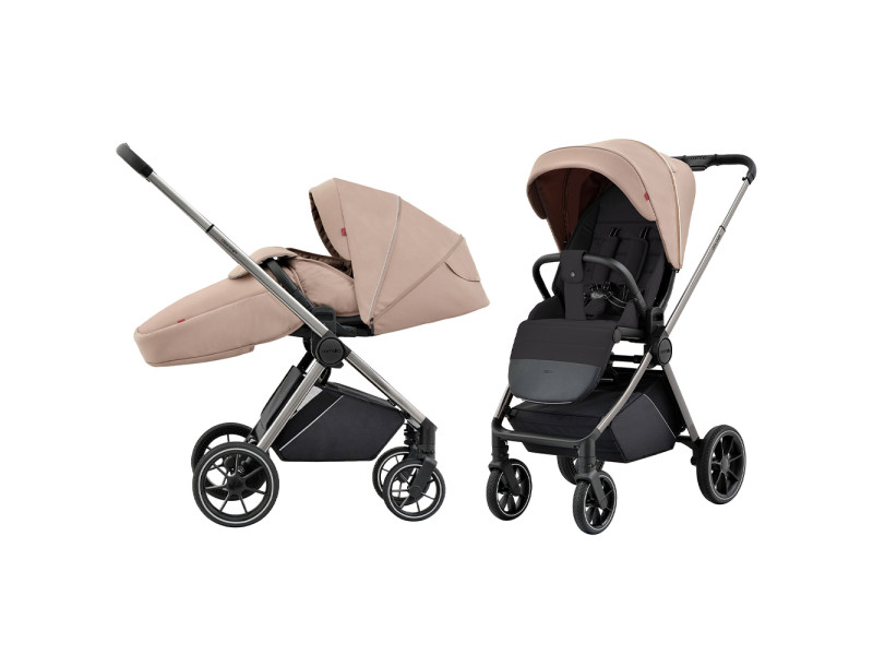 Прогулочная  коляска CARRELLO Ultra CRL-5525 Vanilla Beige BF /1/, Фото 4