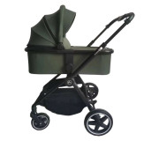 Коляска для дитини універсальна 3 в 1 FreeON Zack, оливковий