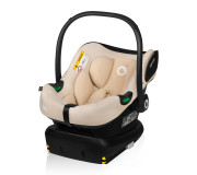 База с автокреслом Lionelo ASTRID I-SIZE SET BEIGE SAND