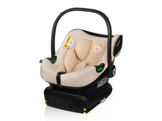База з автокріслом Lionelo ASTRID I-SIZE SET BEIGE SAND
