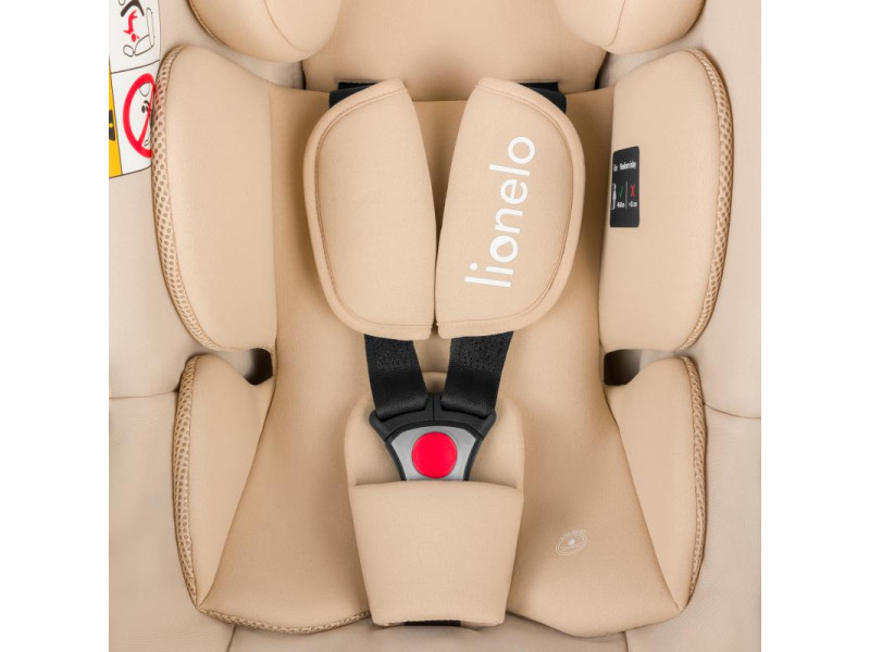 База з автокріслом Lionelo ASTRID I-SIZE SET BEIGE SAND, Фото 4