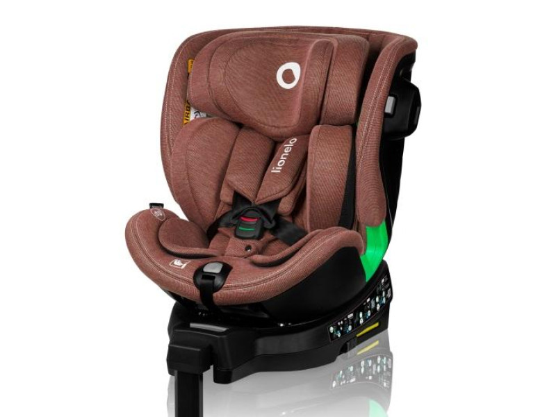 Дитяче автокрісло Lionelo HARMONY I-SIZE RED BRICK BAMBOO, Фото 1