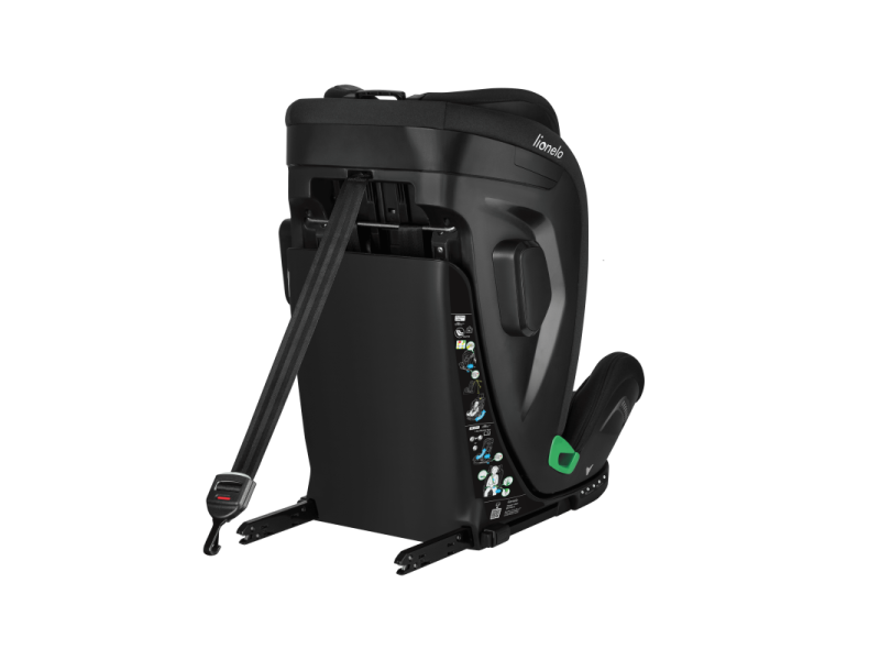 Дитяче автокрісло Lionelo HARPER I-SIZE BLACK CARBON, Фото 4