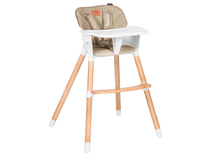 Стульчик для кормления Lionelo KOEN BEIGE SAND, Фото 3