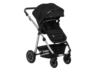 Універсальна коляска 2 в 1 Lionelo AMBER BLACK SILVER