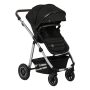 Універсальна коляска 2 в 1 Lionelo AMBER BLACK SILVER