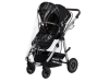 Универсальная коляска 3 в 1 Lionelo AMBER BLACK SILVER, Фото 12