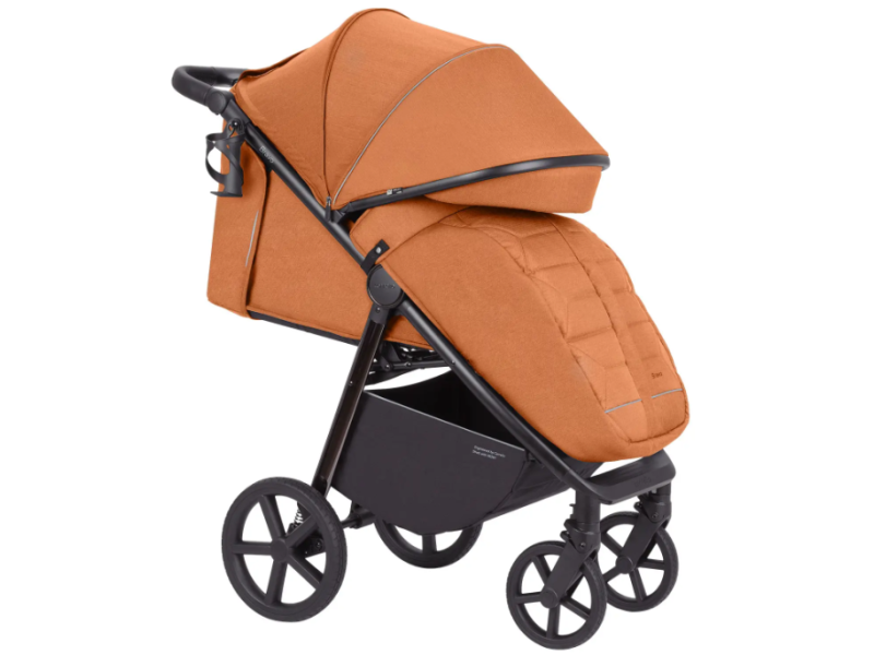 Прогулочная  коляска CARRELLO Bravo CRL-5515 Tango Orange 2024 BF /1/, Фото 3