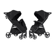 Прогулянкова коляска CARRELLO Bravo CRL-8512 BF Pure Black /1/