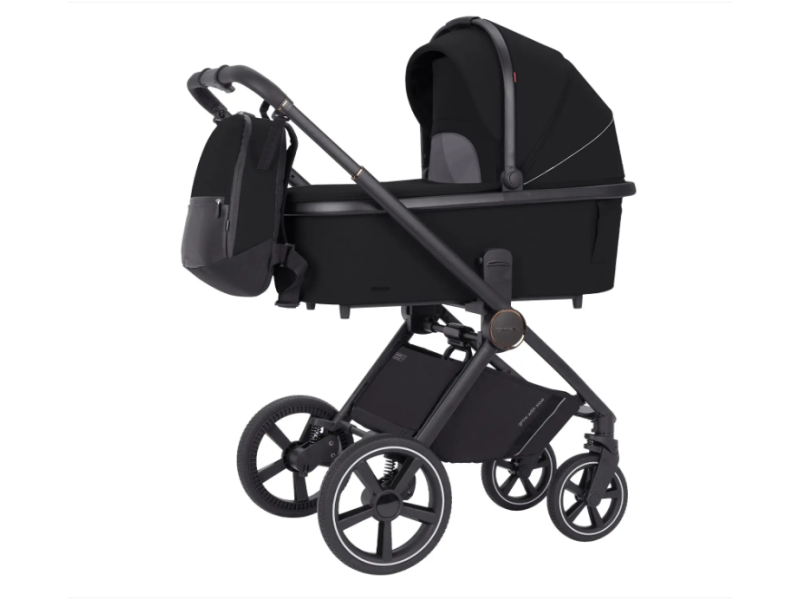 Коляска універсальна CARRELLO Ultimo CRL-6518 (2in1) Sable Black /1/, Фото 1