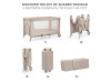 Ліжко-манеж Kinderkraft Joy 2 Beige (KLJOY02BEG00000), Фото 10
