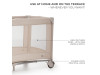 Кровать-манеж Kinderkraft Joy 2 Beige (KLJOY02BEG00000), Фото 11