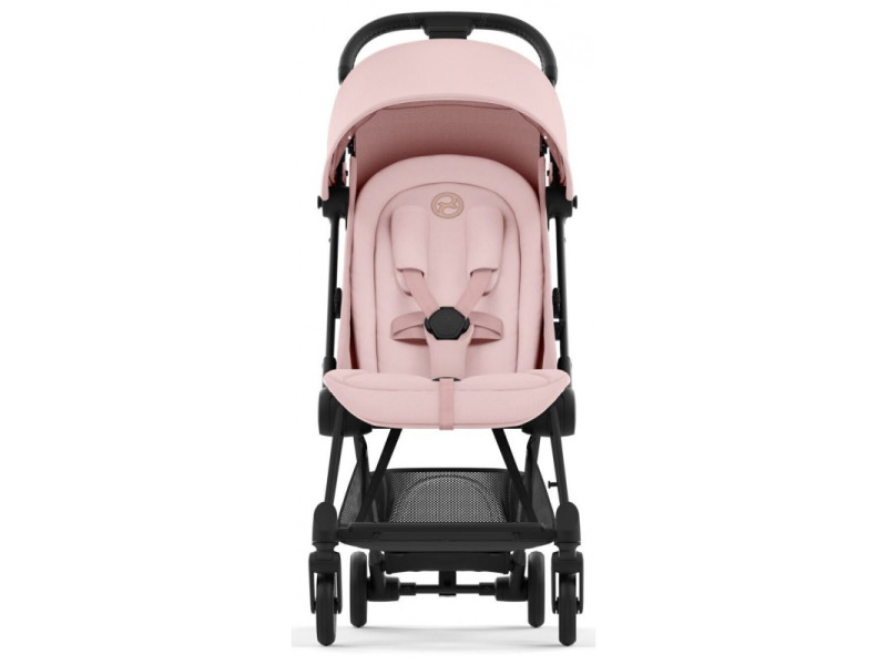 Коляска Coya Matt Black Peach Pink, Фото 3