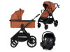 Універсальна коляска 2 в 1 Lionelo LAYLA 2IN1 BROWN RUST, Фото 5