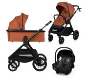 Универсальная коляска 2 в 1 Lionelo LAYLA 2IN1 BROWN RUST