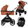 Універсальна коляска 2 в 1 Lionelo LAYLA 2IN1 BROWN RUST