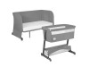 Ліжечко дитяче   5в1  Lionelo THOMI PLUS GREY CONCRETE, Фото 7