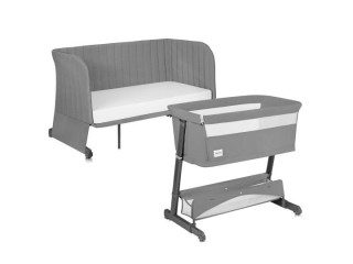 Ліжечко дитяче   5в1  Lionelo THOMI PLUS GREY CONCRETE