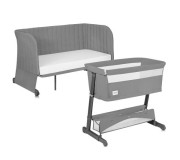 Ліжечко дитяче   5в1  Lionelo THOMI PLUS GREY CONCRETE