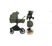 Універсальна коляска 2 в 1 Lionelo MIKA PLUS 2IN1 GREEN OLIVE
