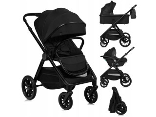 Універсальна коляска 3 в 1 Lionelo LAYLA 3IN1 BLACK ONYX
