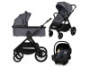 Універсальна коляска 3 в 1 Lionelo LAYLA 3IN1 GREY STONE, Фото 11