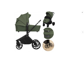 Універсальна коляска 3 в 1 Lionelo MIKA  PLUS 3IN1 GREEN OLIVE