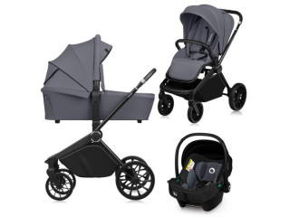 Універсальна коляска 3 в 1 Lionelo MIKA  PLUS 3IN1 GREY STONE