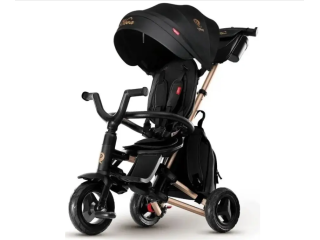 Велосипед складаний триколісний дитячий Nova+ Rubber Gold