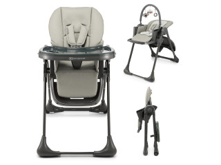 Стільчик для годувння Kinderkraft Tummie Grey (KHTUMM00GRY0000)