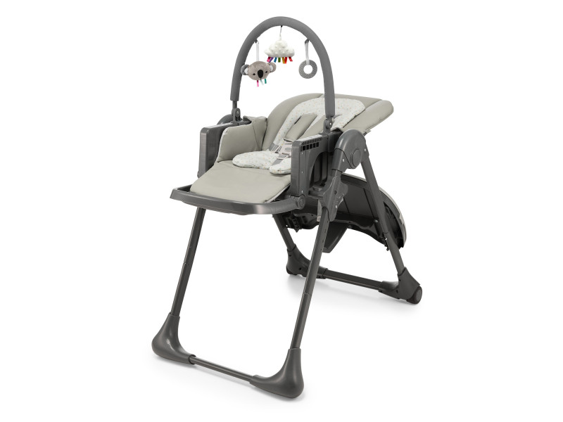Стільчик для годувння Kinderkraft Tummie Grey (KHTUMM00GRY0000), Фото 3