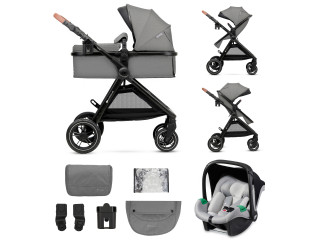 Універсальна коляска 3 в 1 Kinderkraft Esme Moonlight Grey (KSESME00GRY3000)