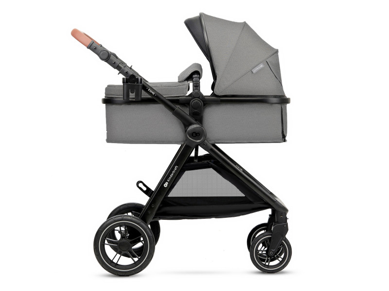 Універсальна коляска 3 в 1 Kinderkraft Esme Moonlight Grey (KSESME00GRY3000), Фото 8