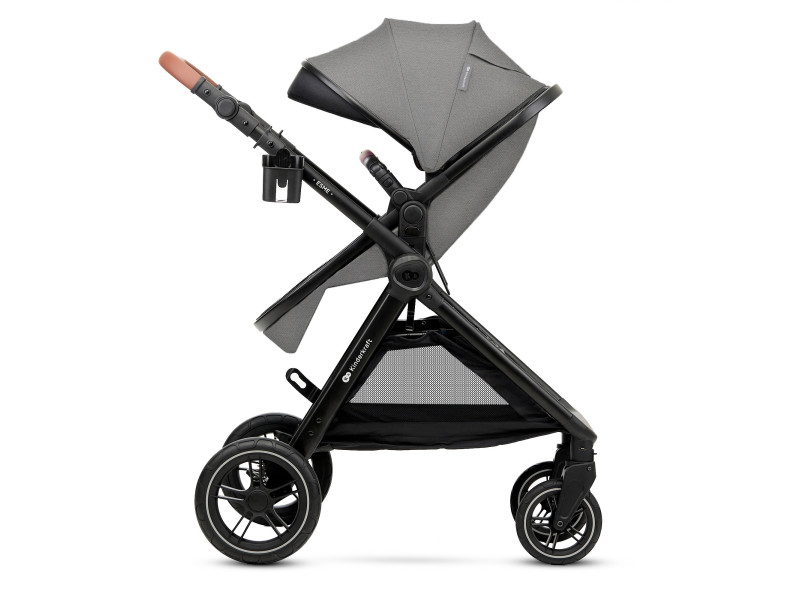 Універсальна коляска 3 в 1 Kinderkraft Esme Moonlight Grey (KSESME00GRY3000), Фото 10