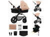 Універсальна коляска 3 в 1 Kinderkraft Moov 2 Air Sand Beige (KSMOOV02BEG0000), Фото 28