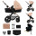 Універсальна коляска 3 в 1 Kinderkraft Moov 2 Air Sand Beige (KSMOOV02BEG0000)