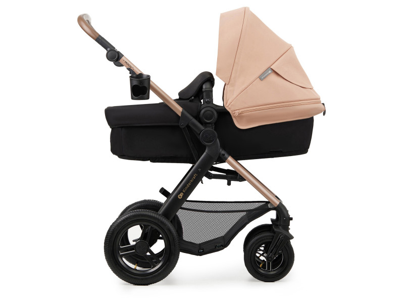 Універсальна коляска 3 в 1 Kinderkraft Moov 2 Air Sand Beige (KSMOOV02BEG0000), Фото 11