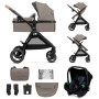Універсальна коляска 3 в 1 Kinderkraft Esme Sand Beige (KSESME00BEG3000)