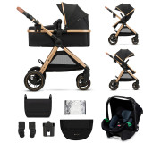 Універсальна коляска 3 в 1 Kinderkraft Esme Pure Black (KSESME00BLK3000)